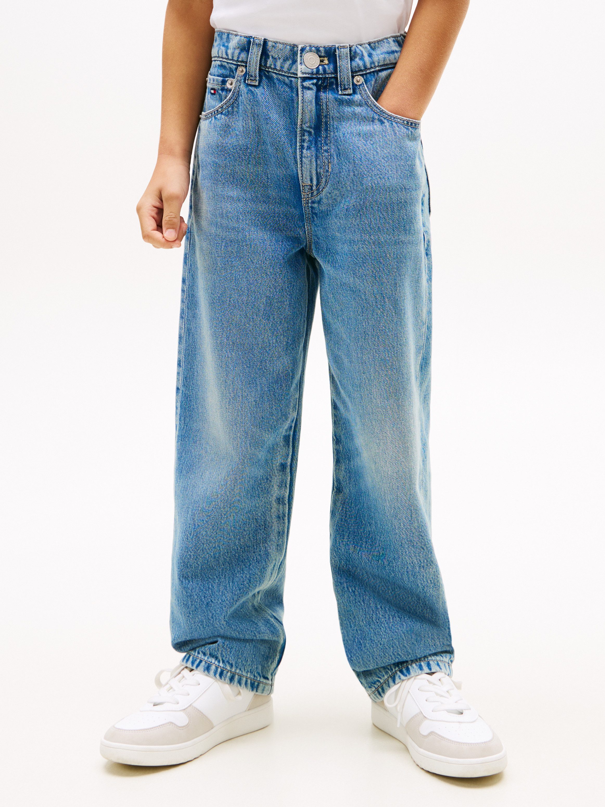 Tommy Hilfiger 5-Pocket-Jeans RELAXED Kinder bis 16 Jahre, 5-Pocket-Stil