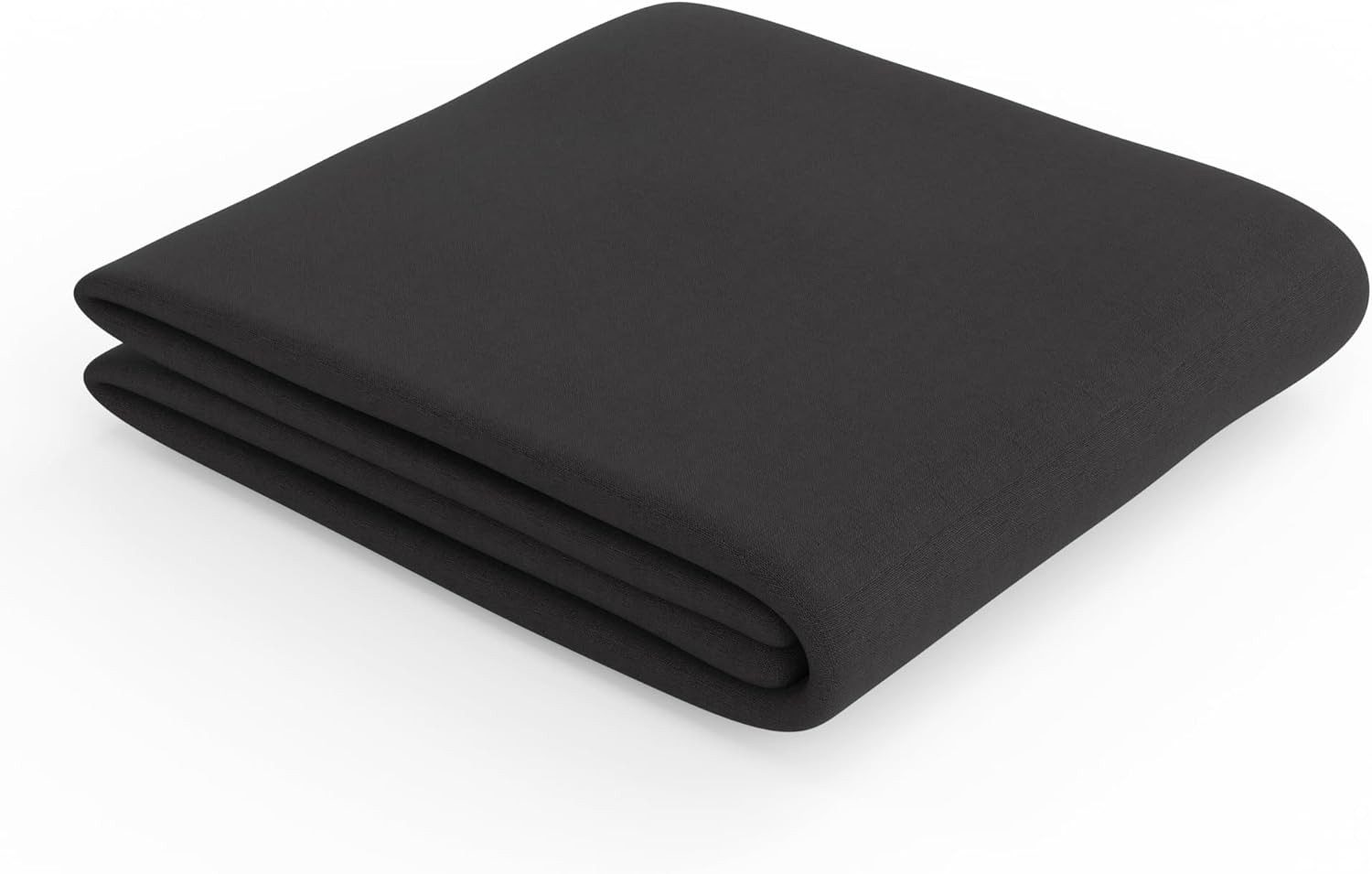 Amazon Basics Betttuch Spannbetttuch 135x190 cm, Schwarz, Weiß Mikrofaser, Bettlaken, Polyester, Gummizug: rundum Gummizug, Extra tiefes Spannbetttuch für hohen Liegekomfort (bis 40 cm)