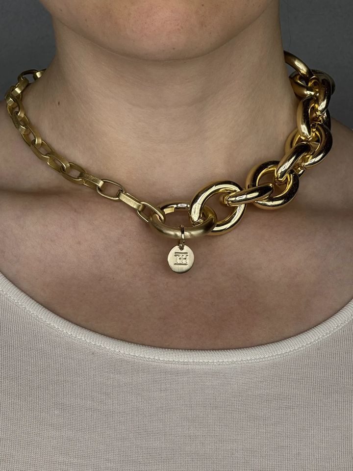 TOM+HATTY Gliederkette - goldene Halskette - günstig online kaufen