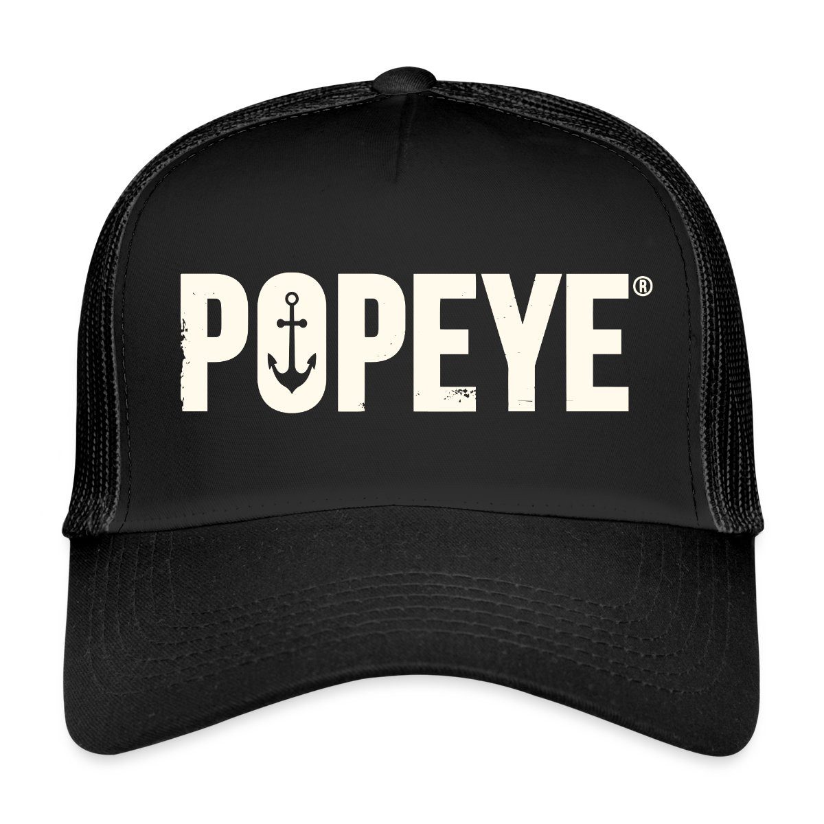 Trucker Cap Popeye Weißes Logo Trucker Cap