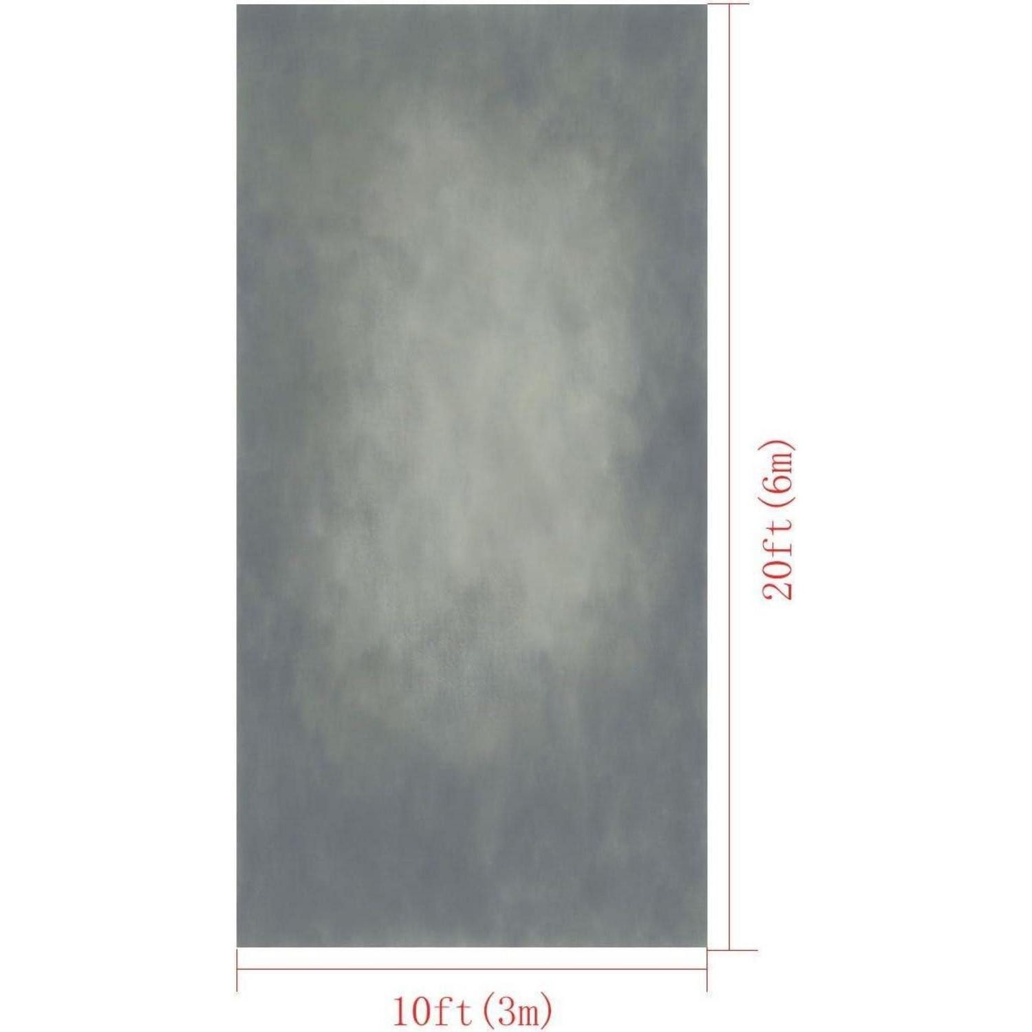 LuxusKollektion Fotohintergrund Hintergrund Mikrofaser Grau Vintage Abstract Fotostudio 3x6m J04355