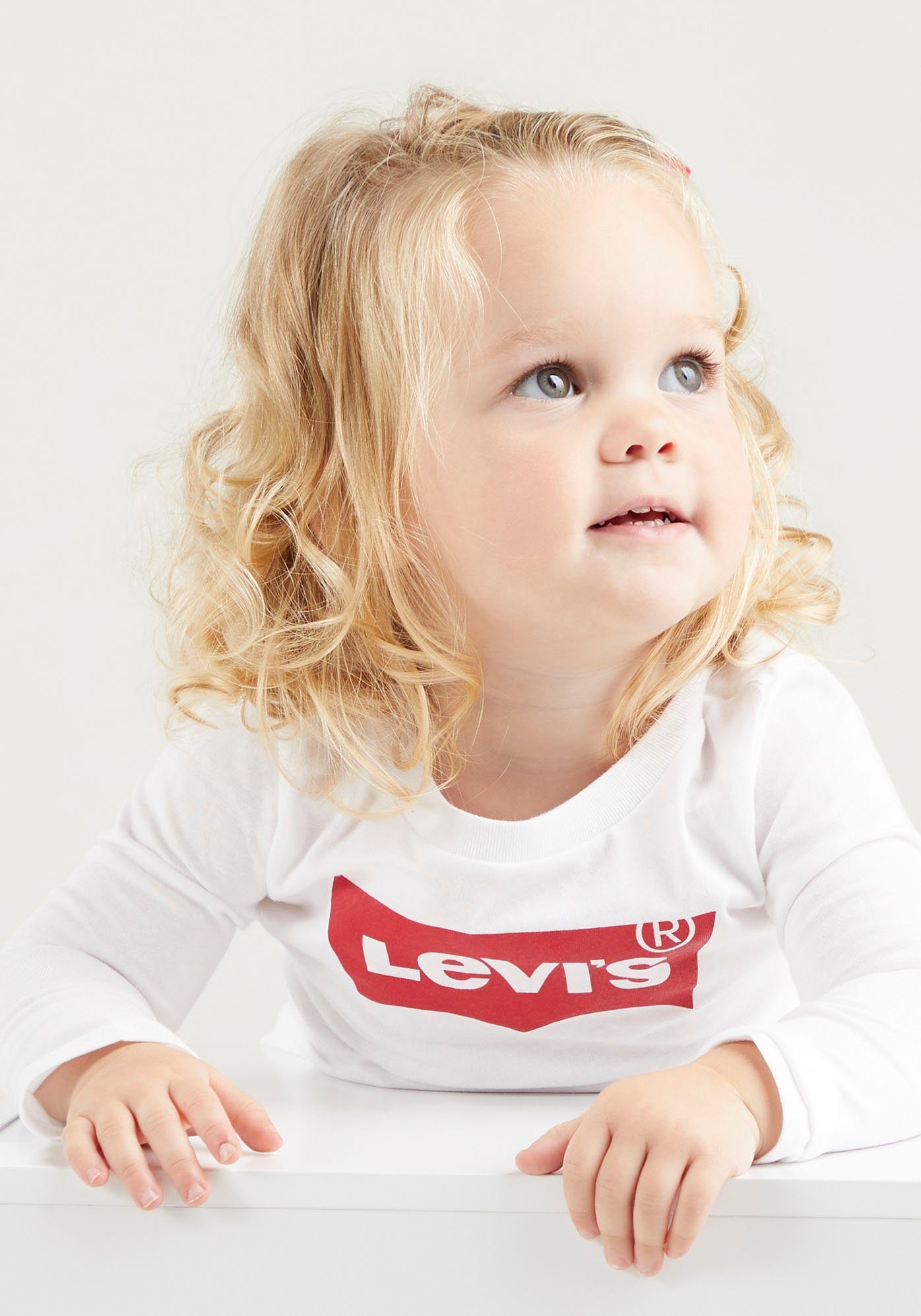 [Inländisches reguläres Produkt] Levi's® Kids BABYS weiß for Langarmshirt