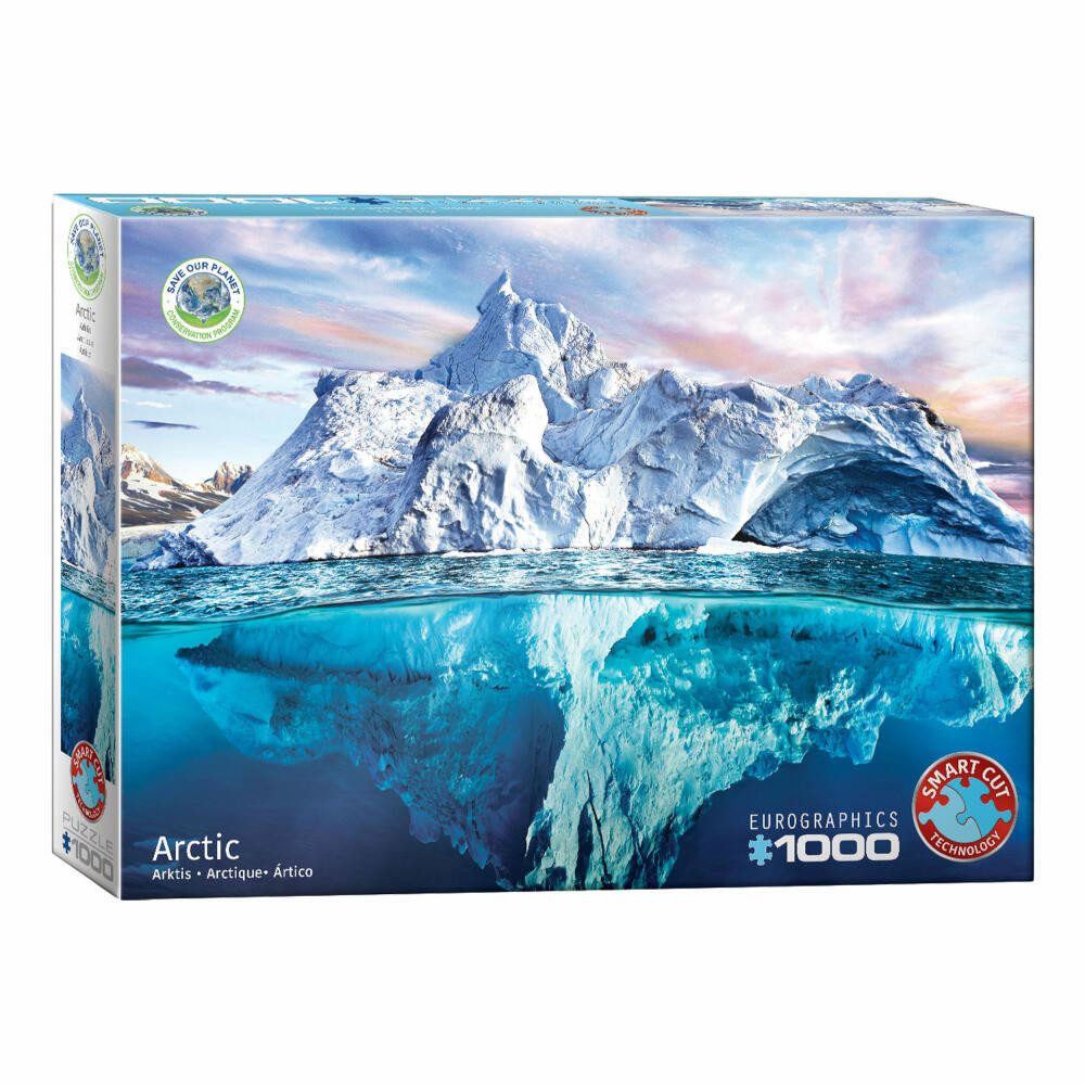 EUROGRAPHICS Puzzle Rette den Planeten - Arktis, 1000 Puzzleteile