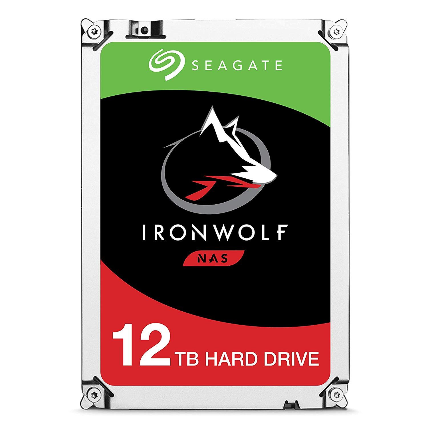 Seagate Seagate IronWolf NAS 12TB 3,5" HDD SATA III 256MB Cache 7200U/min ST1 interne HDD-Festplatte