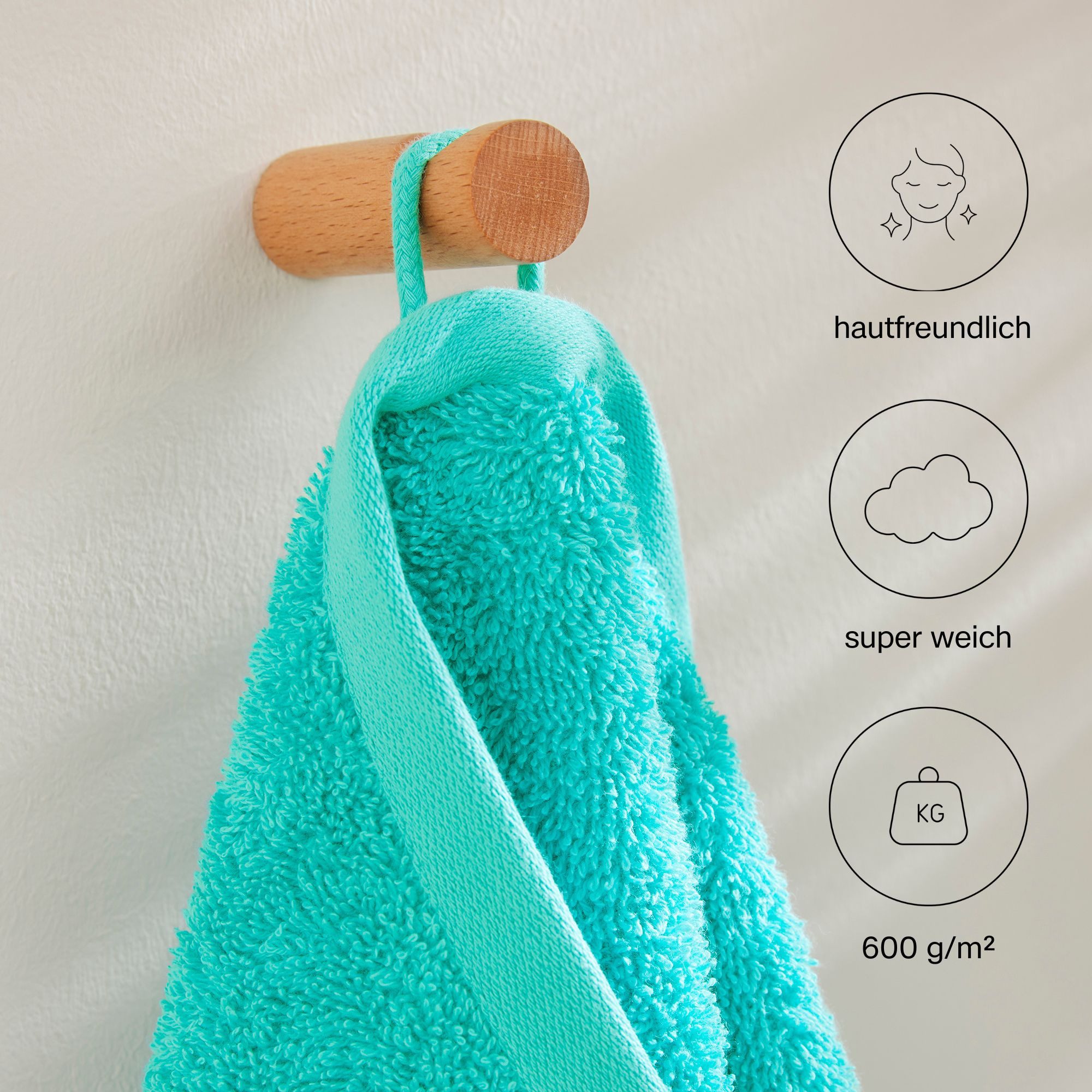 s.Oliver Handtuch Set s.Oliver, Premium Qualität, 600 gr/m², Walkfrottier (Set, 3-St), 1 Gästetuch 30x50 cm, 1 Handtuch 50x100 cm, 1 Duschtuch 70x140 cm