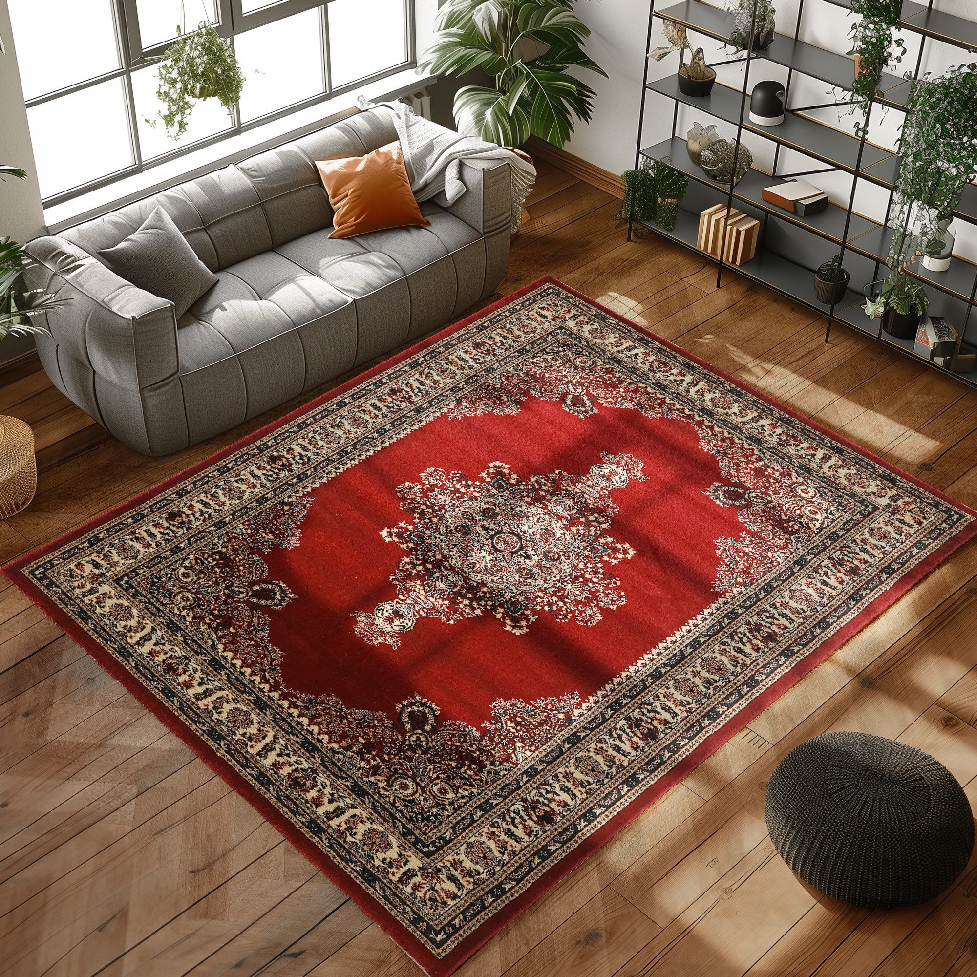 Carpettex Orientteppich Orientalisch Design, Rechteckig, Höhe: 12 mm, Orine günstig online kaufen