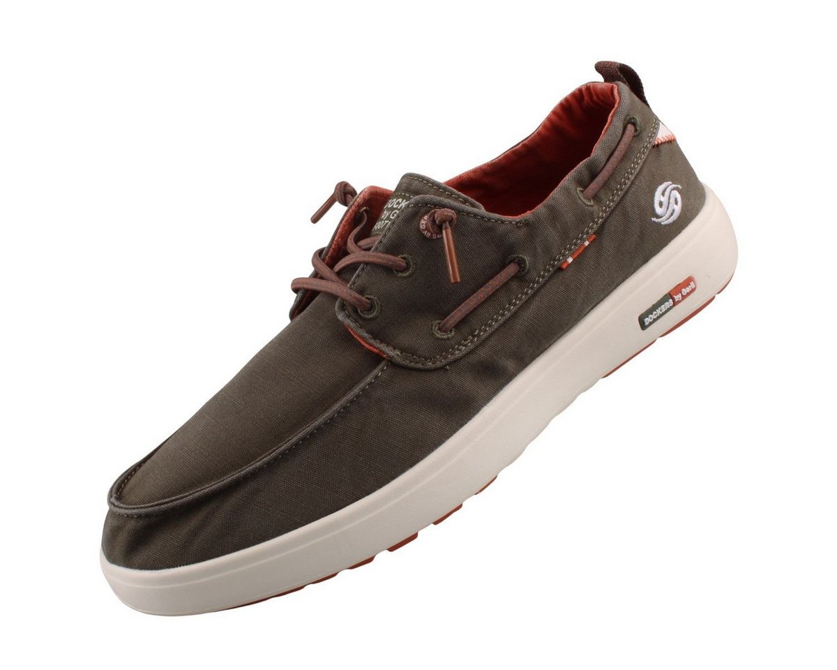 Dockers by Gerli 58TR001-790840 Mokassin Leichter Canvas Slipper mit Wechselfußbett