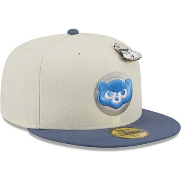 New Era Fitted Cap 59Fifty ELEMENTS PIN Chicago Cubs