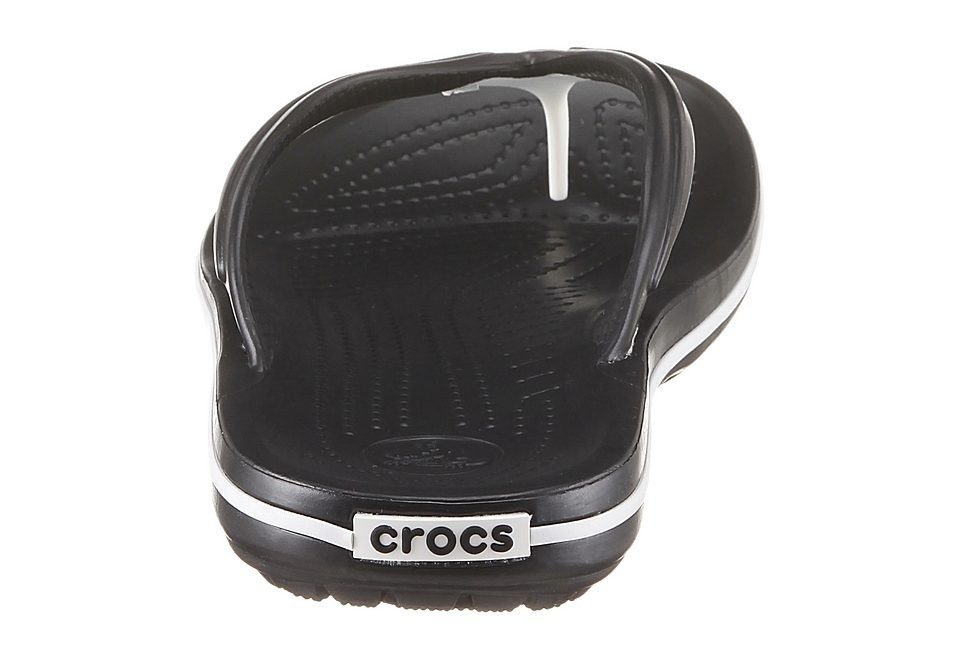 Crocs Zehentrenner Baden zum schwarz Flip Crocband