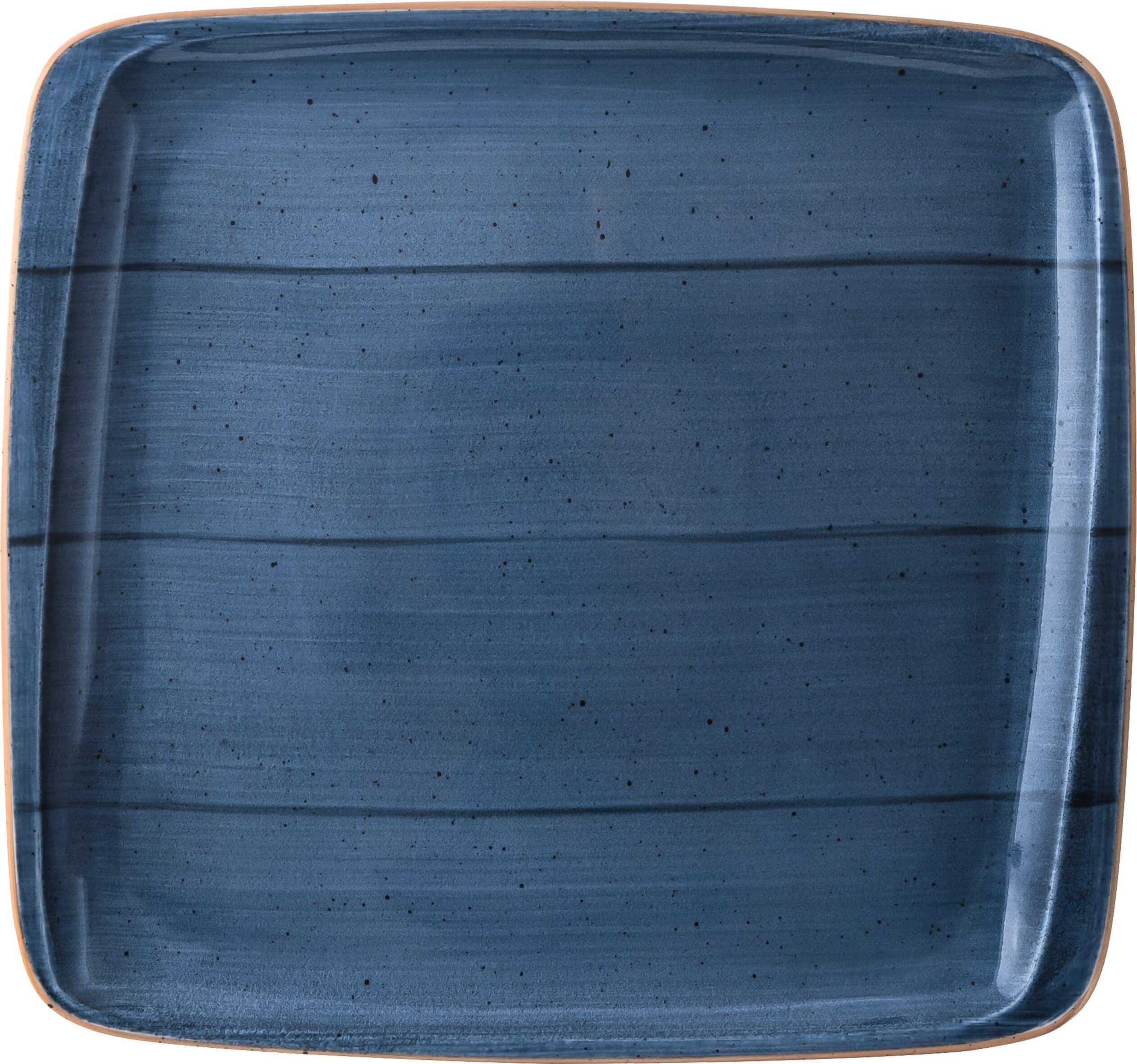 Bonna Servierplatte Aura Dusk Moove 330cm 2,5cm Blau Servierplatten, Porzellan, (2-tlg), ADKMOV41KR