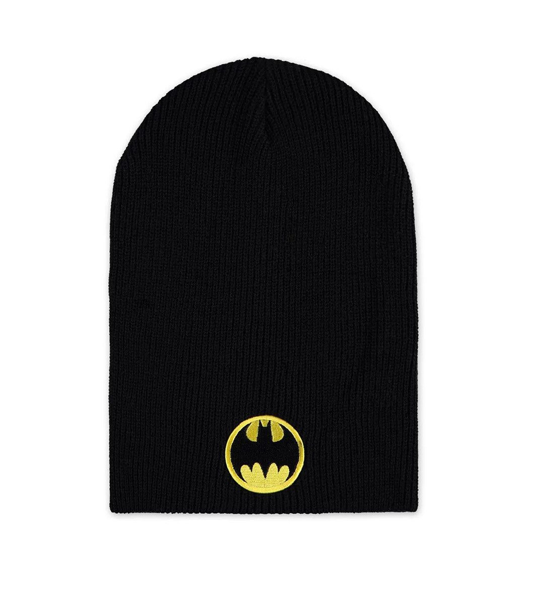 Batman Beanie Bat Logo Slouchy Beanie Wintermütze Strickmütze