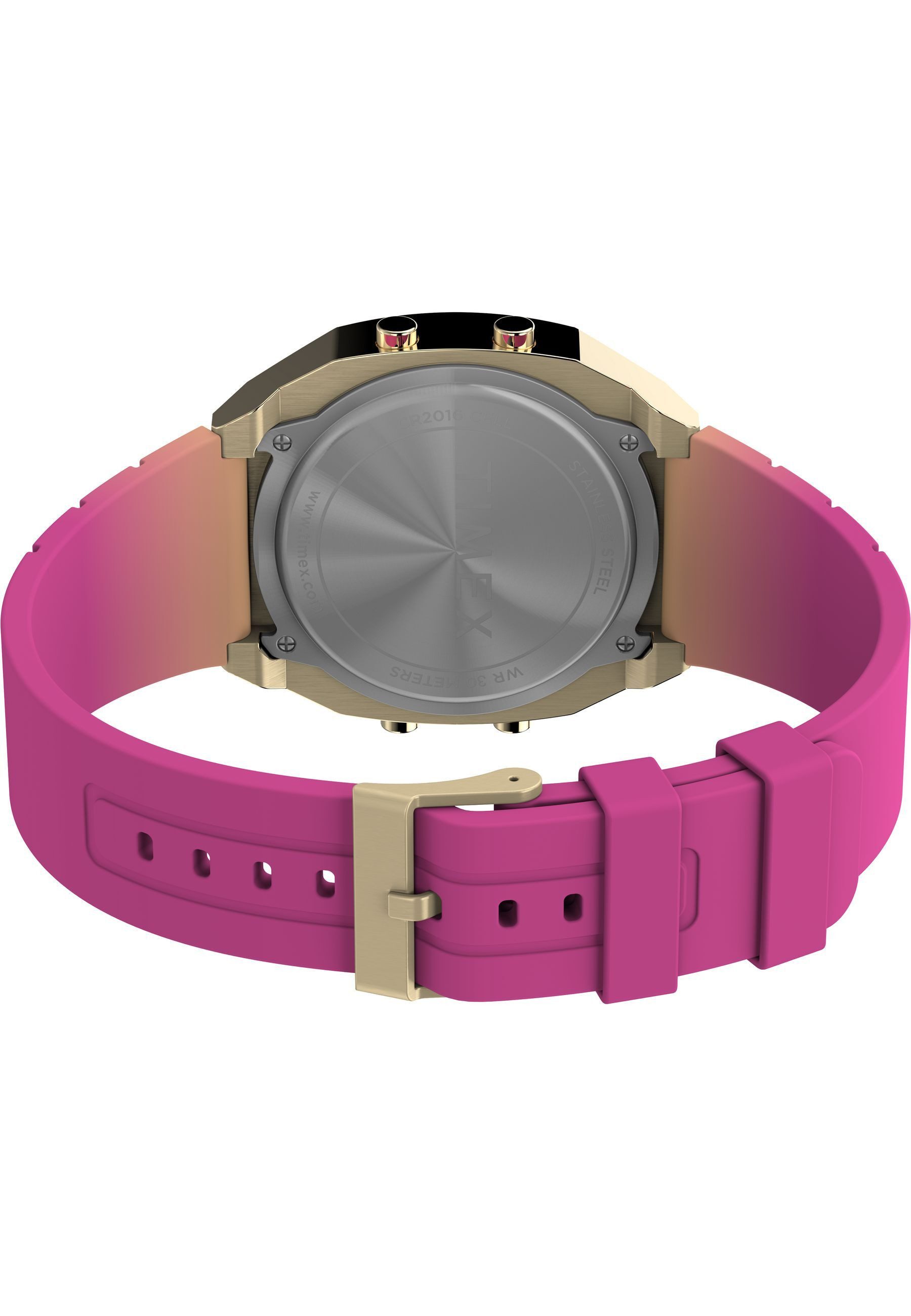 Timex Quarzuhr Timex T80 Steel, (1-tlg., Not a set – not applicable to this product), Digitaluhr