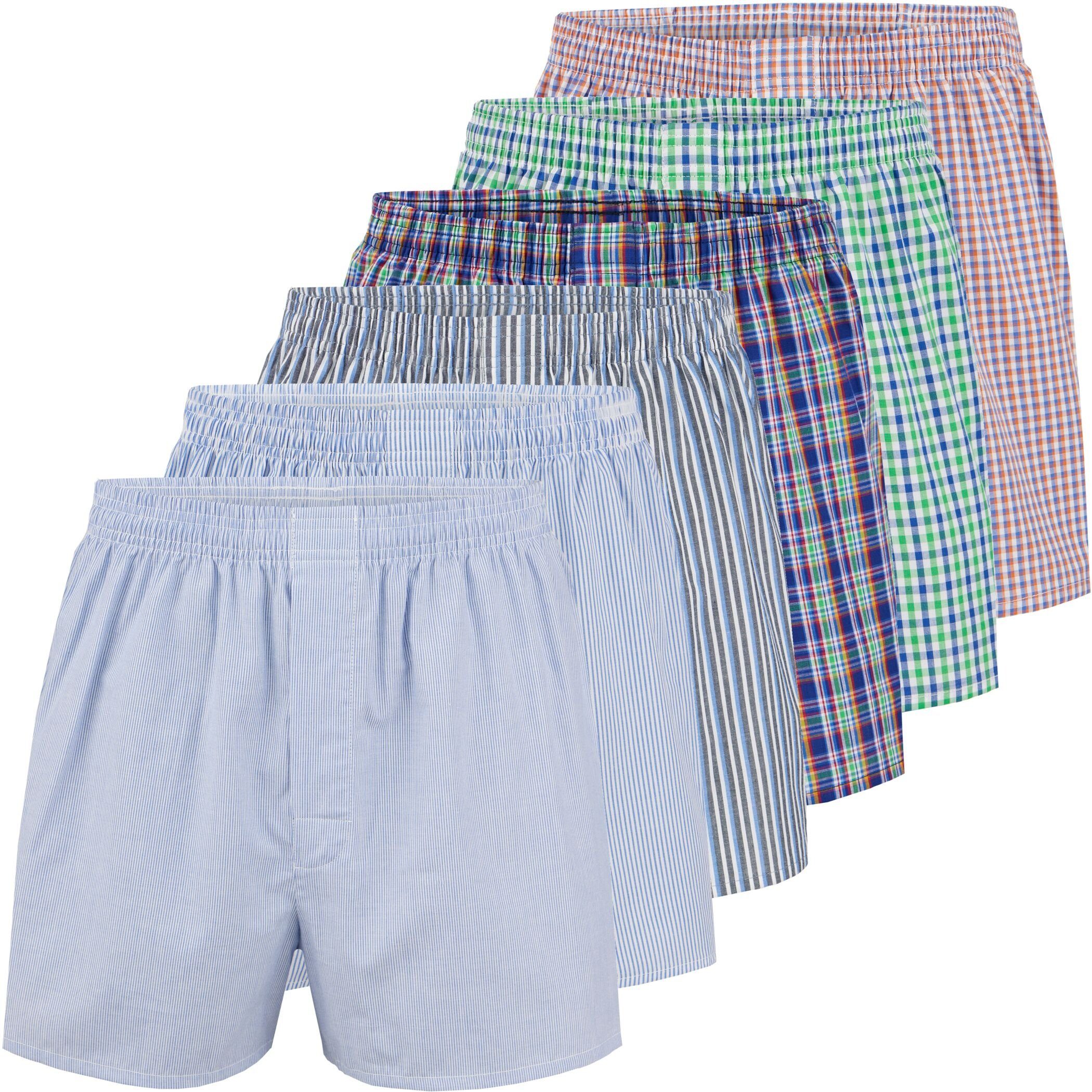 City Life Boxershorts City Life Herren Boxershorts Shorts Boxer (6er Pack) günstig online kaufen