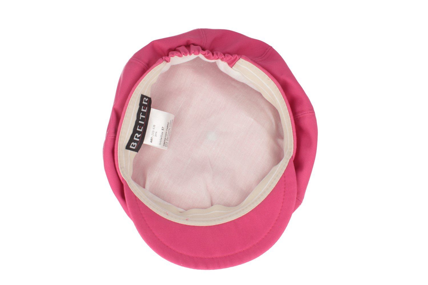 Ballonmütze/Cap 8-teilige Baseball Cap Breiter UV-Schutz50+ pink mit