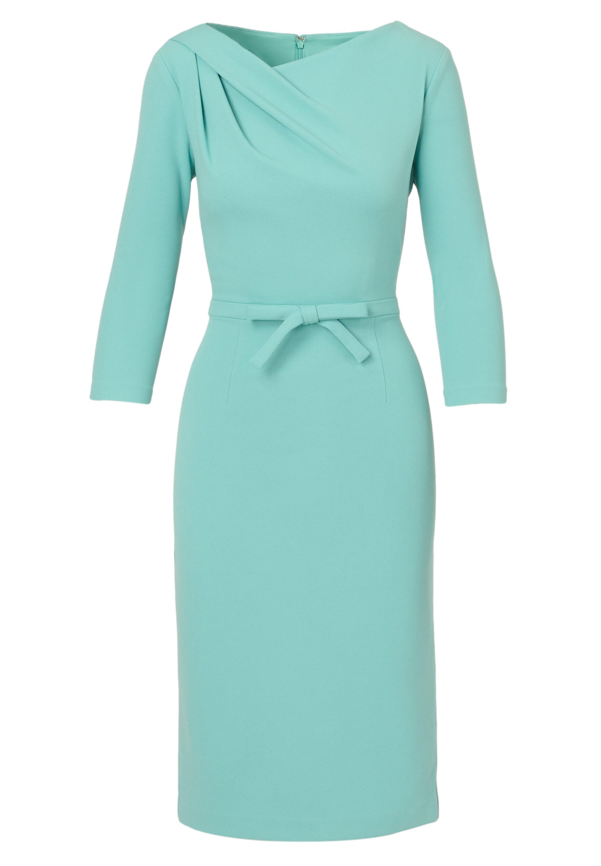Adrianna Papell Midikleid Drape Neck Sheath Midi Dress Maßgeschneidertes un günstig online kaufen