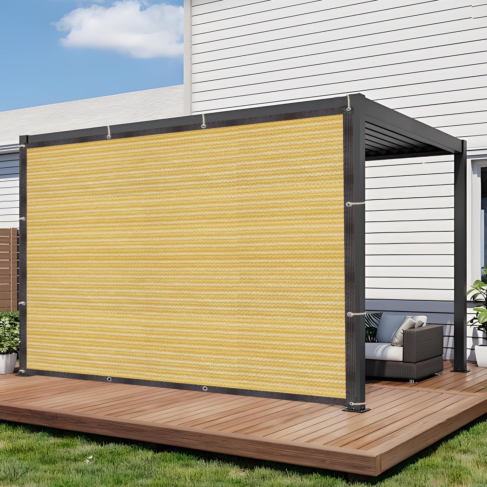 BlingBin Sonnensegel 2 x 3m Schattiernetz günstig online kaufen