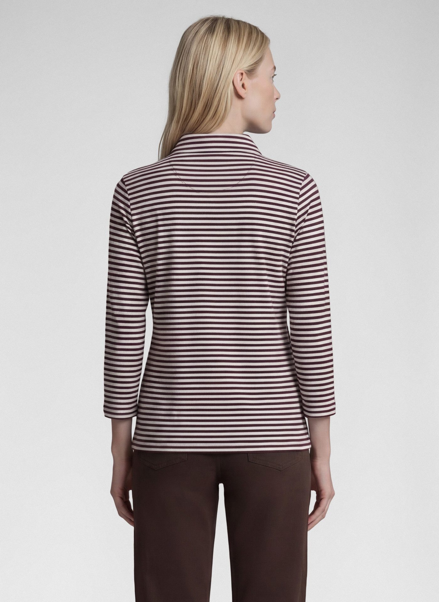 Rabe Poloshirt mit Stickerei