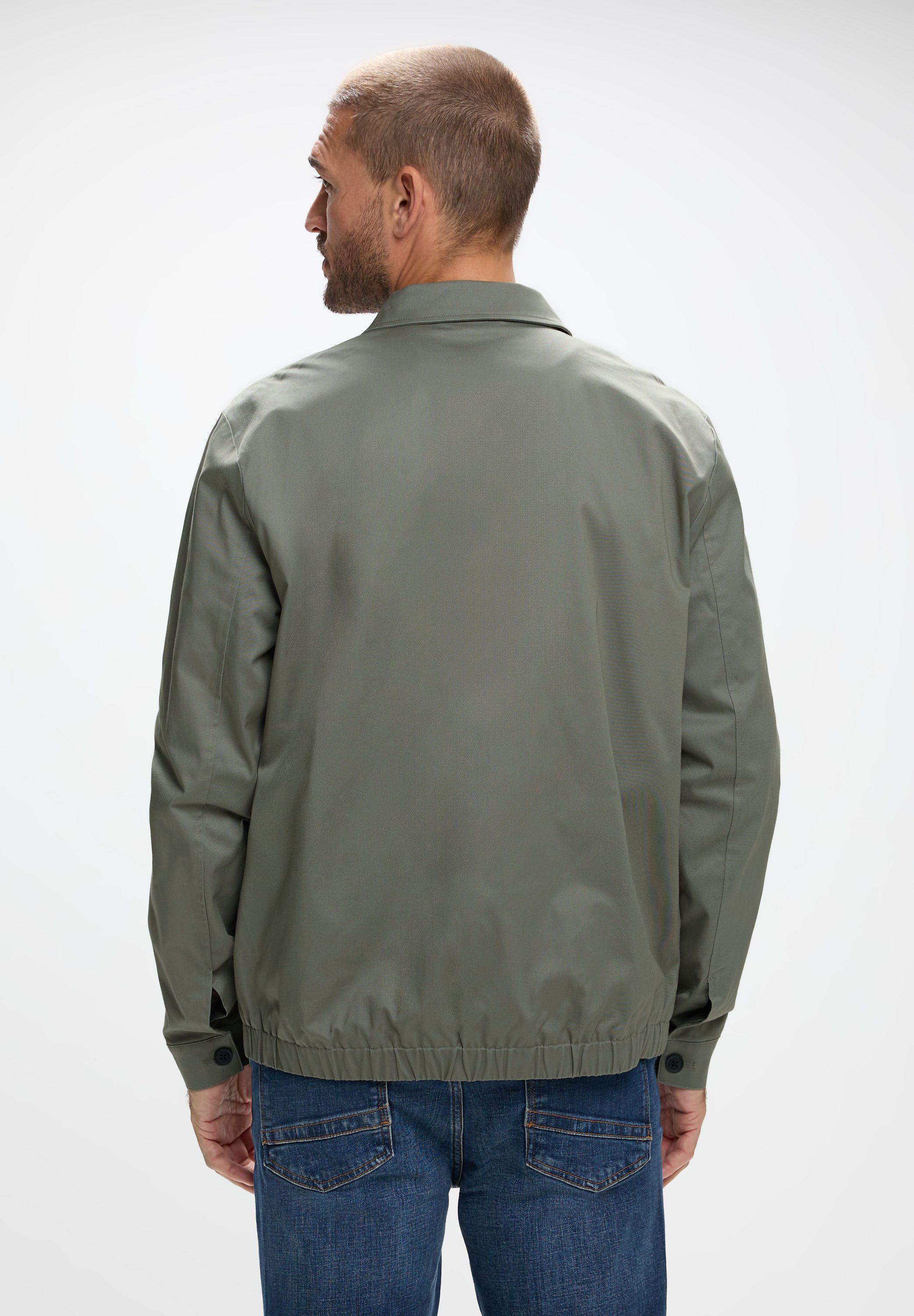 STREET ONE MEN Blouson aus Baumwolle mit Stretchanteil günstig online kaufen