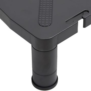 furnicato Schwarz 33,5x34x10,5 cm Monitorständer, (1-tlg)