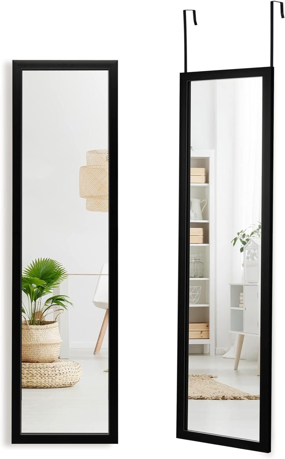 KOMFOTTEU Ganzkörperspiegel, mit Aufhängehaken, 119 cm x 33 cm