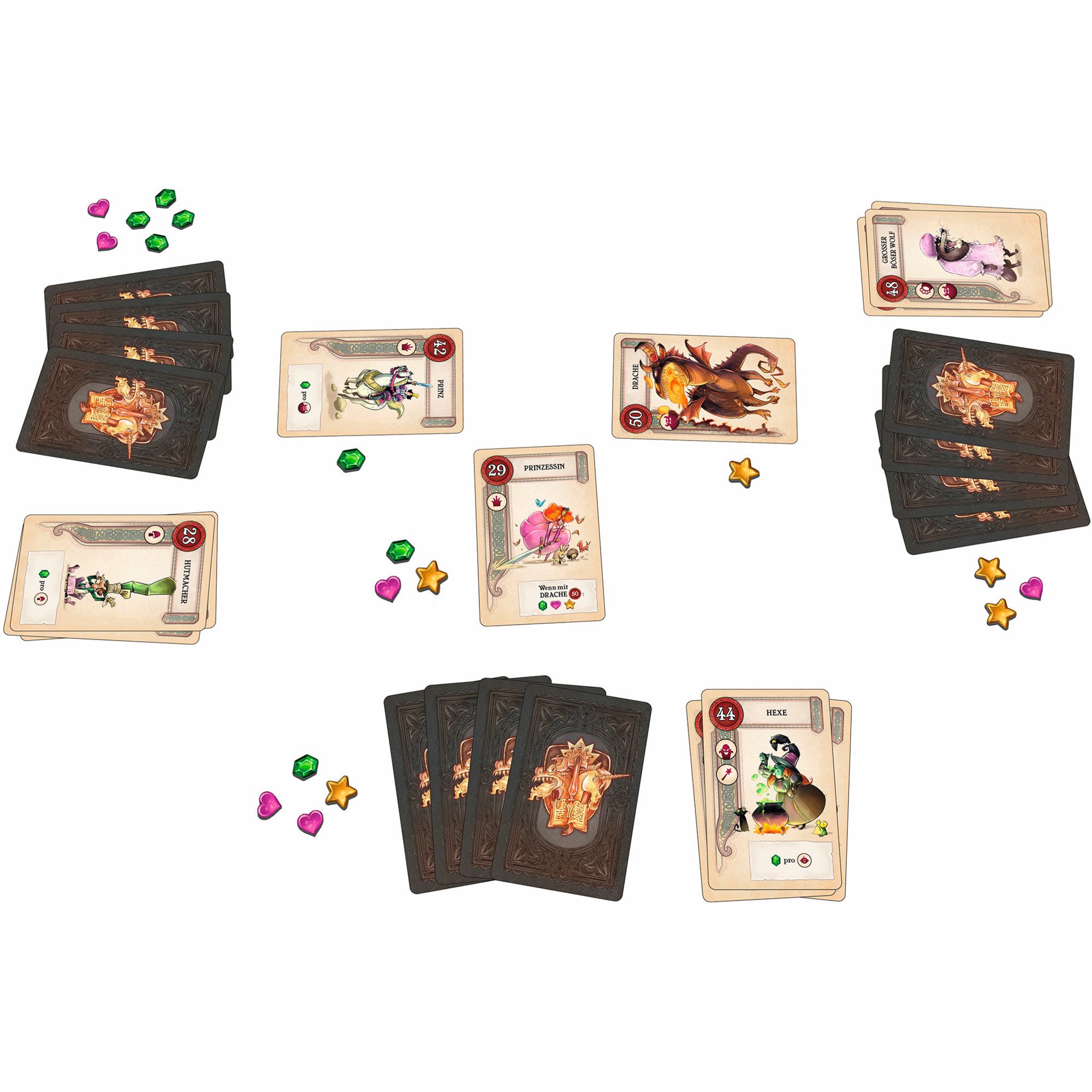 AMIGO Spiel Amigo 3 Chapters, Kartenspiel