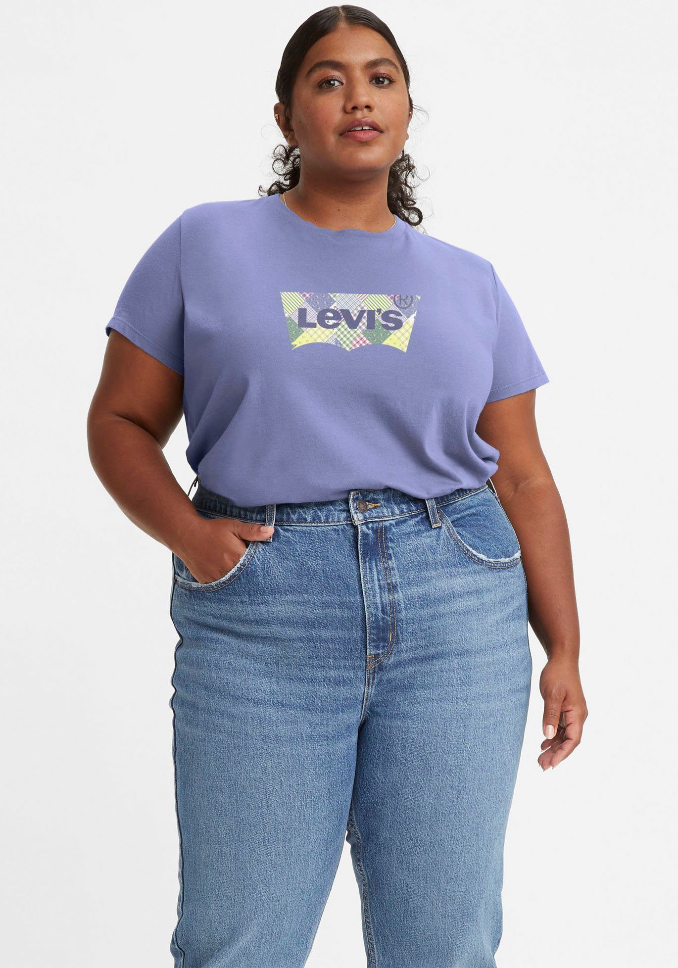 Levi's® Plus T-Shirt PERFECT TEE lila