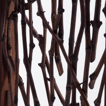 CREEDWOOD Paravent ZWEIGE RAUMTEILER "FORES", 170cm, Holz, Äste Paravent