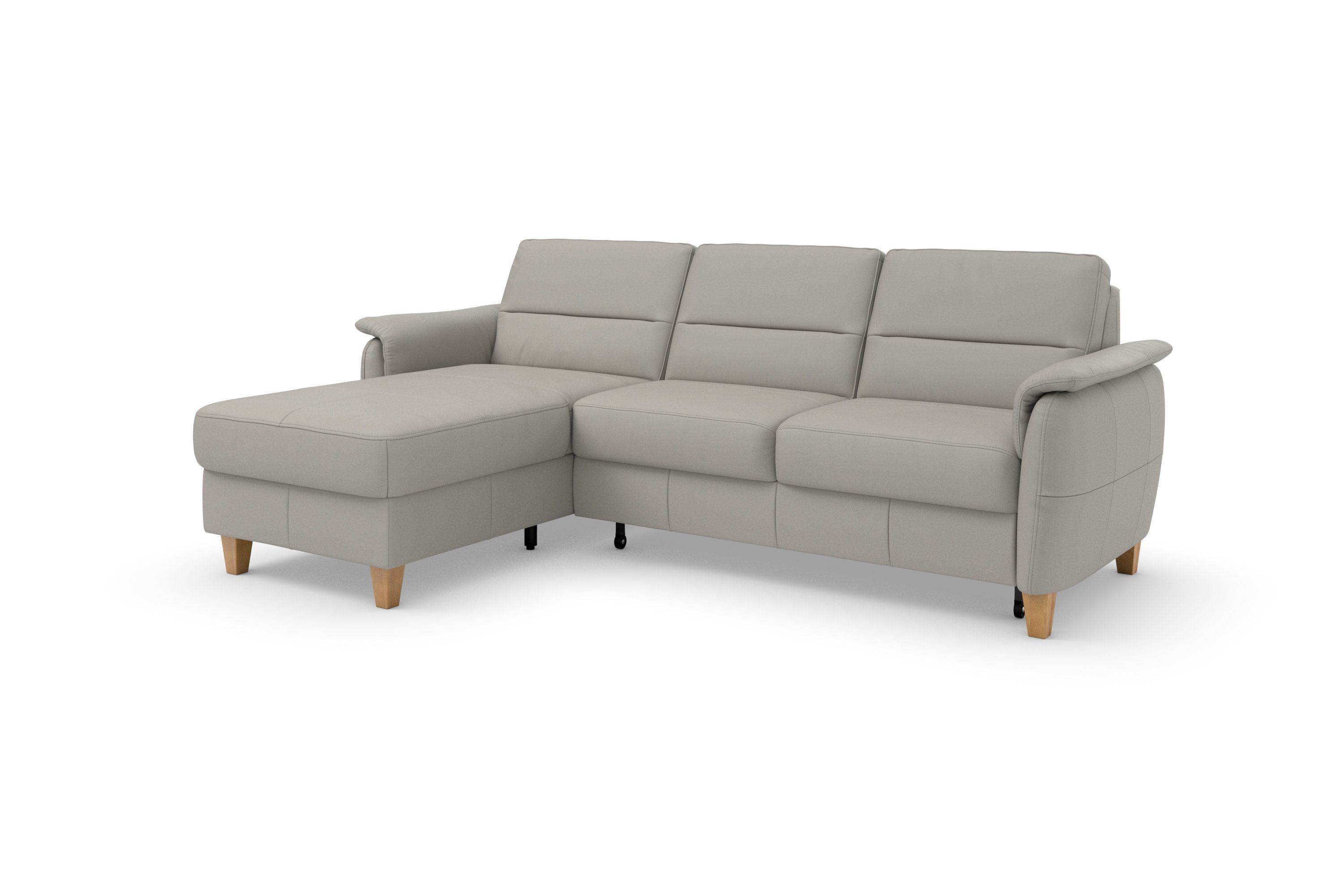 Home affaire Ecksofa Palmera L-Form, B: 244 cm - OTTO. Verlässliche Qualität., optional Bettfunktion & Bettkasten, Federkern