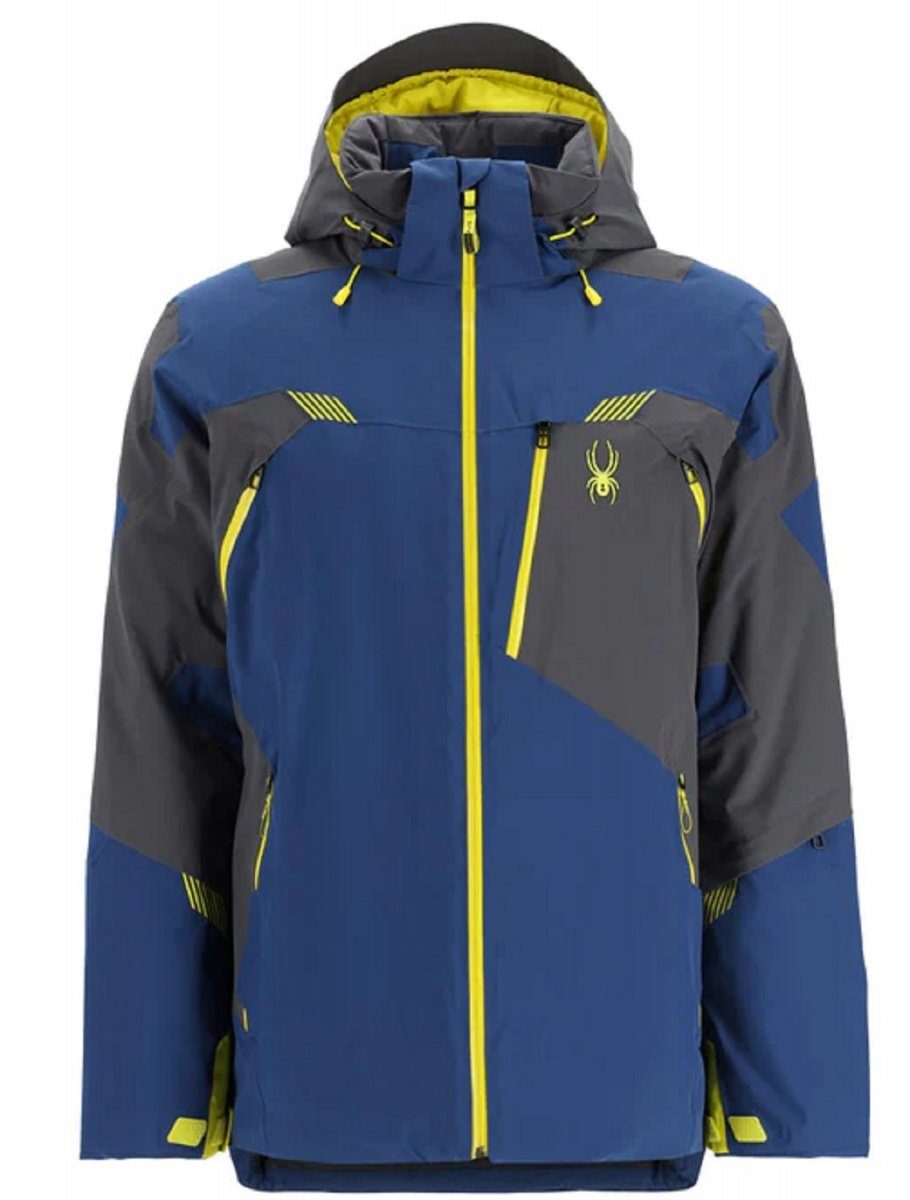 Skijacke Spyder Leader Herren Skijacke Winterjacke abyss citron 221026