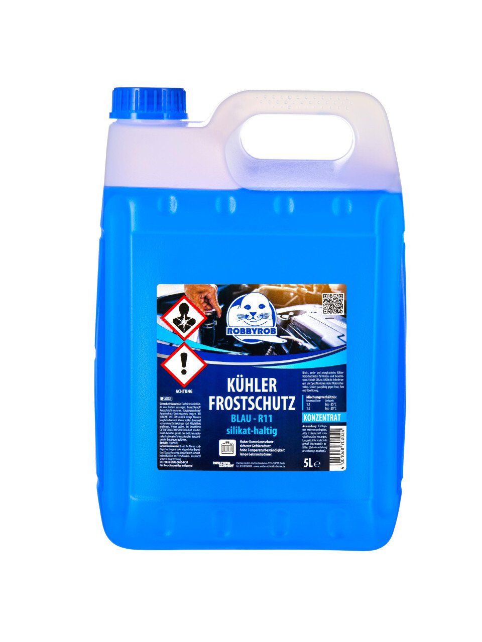 Robbyrob Kühlerfrostschutz Robbyrob Kühlerfrostschutz blau 5L