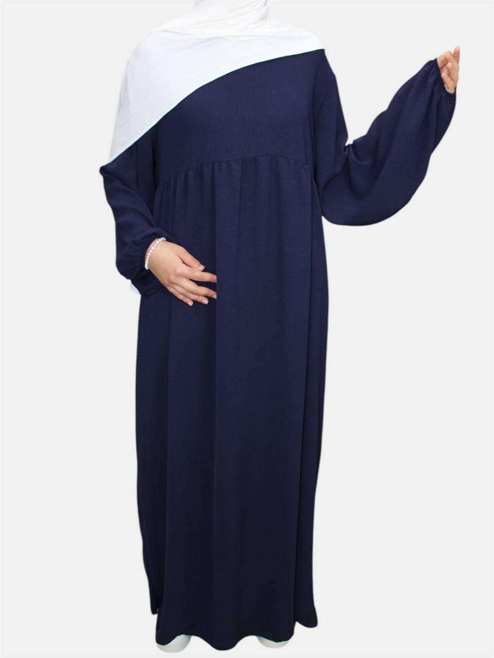 Aymasal Maxikleid Abaya Dunya Ballonärmel Kleid günstig online kaufen