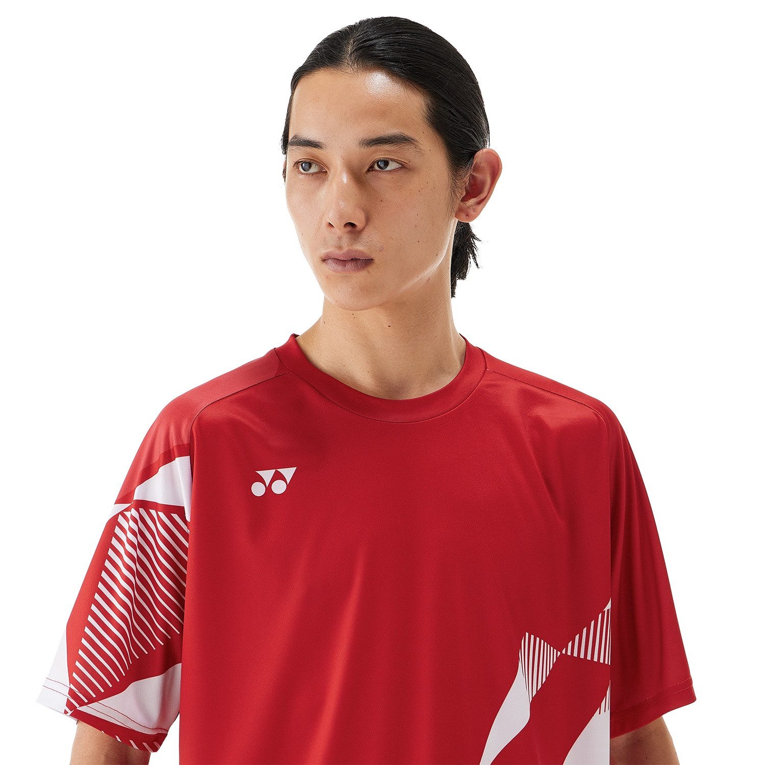 Yonex T-Shirt Practice Graphic 16744 (100% Polyester) 2025 rot Herren günstig online kaufen