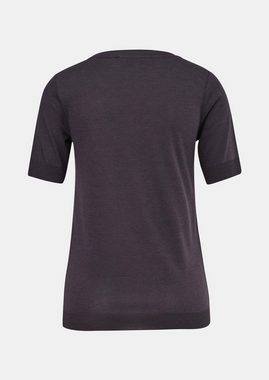 Comma Kurzarmshirt Shirt aus Lyocellmix
