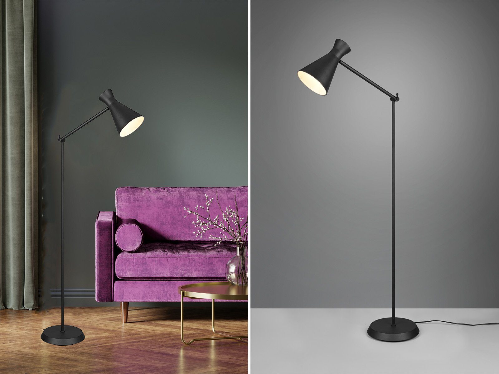 Reality Leuchten LED Stehlampe, Dimmfunktion, LED günstig online kaufen