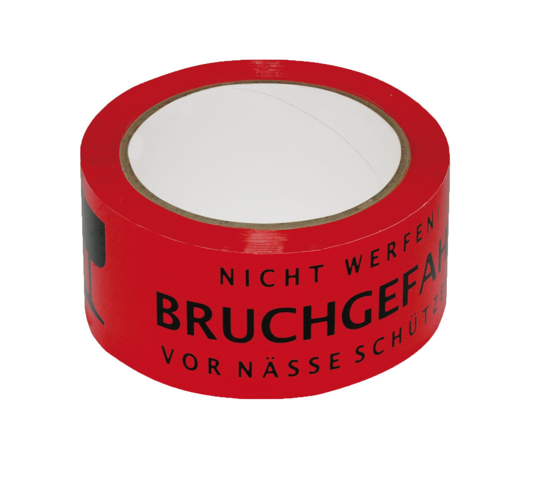 NIPS Klebeband SIGNAL-KLEBEBAND B 50 mm, L 66 m (1-St) Packband aus Polypropylen (PP), Warnhinweis 3-sprachig