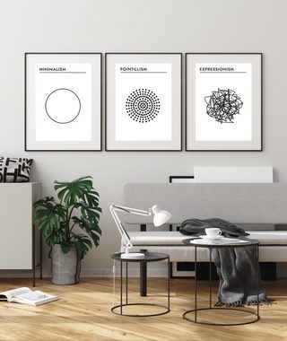 MOTIVISSO Poster Kunststil - Minimalism