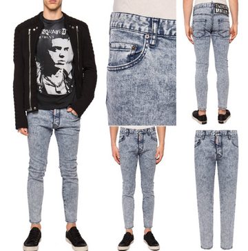 Dsquared2 5-Pocket-Jeans DSQUARED2 JEANS SKATER S71LB0583 Iconic Denim 5 Pocket Pants Hose Trou