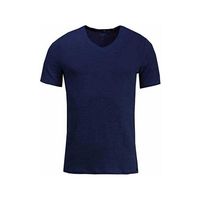 OLYMP T-Shirt blau slim fit (1-tlg)