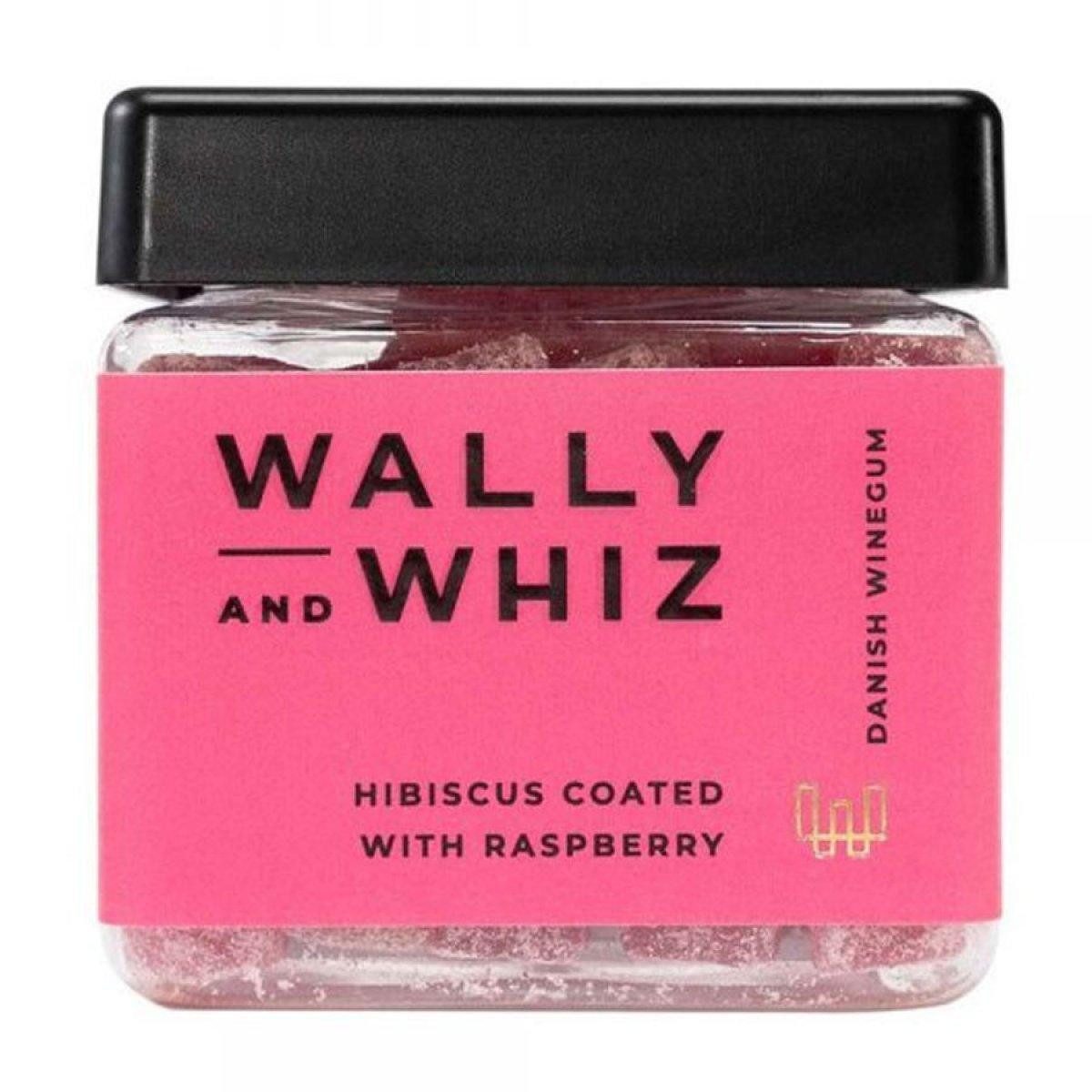 Wally & Whiz Süßigkeit Weingummi Hibiskus umhüllt von Himbeere (140g)