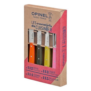 Opinel Messer-Set (Opinel Küchenmesser-Set LES ESSENTIELS 50s, 4-teilig)