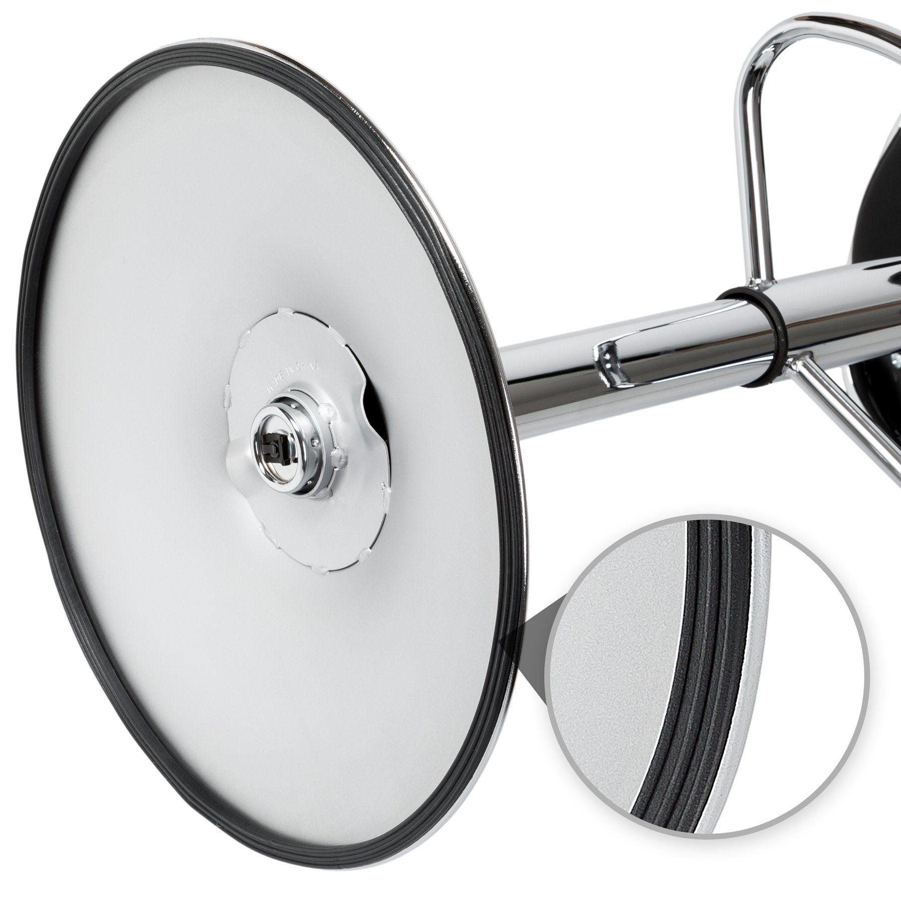 tectake Barhocker 2er Set Barhocker, gepolstert mit Rückenlehne