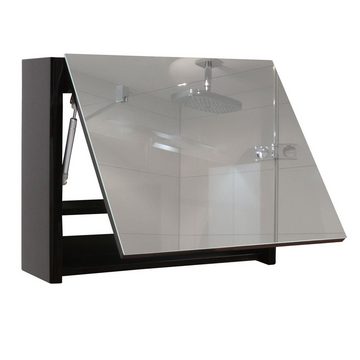 MCW Badezimmerspiegelschrank MCW-B19-C mit Ablagefläche, Hochglanz-Optik, Inkl. Einlegeboden