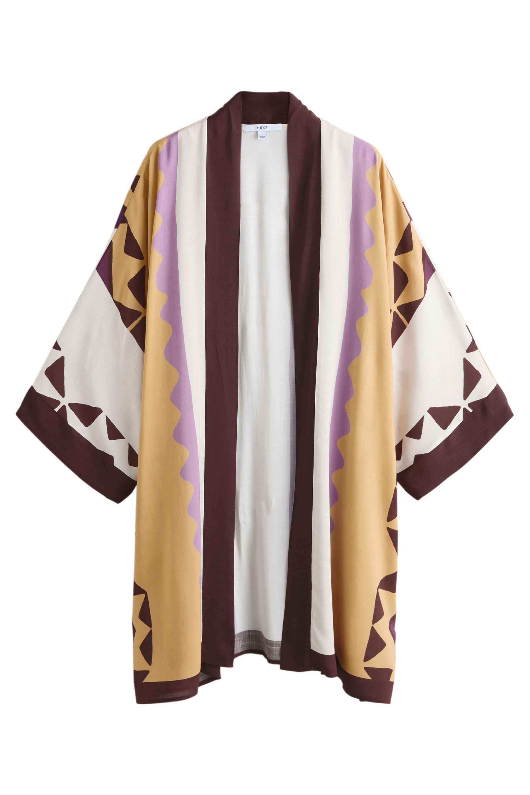 Next Blusenkimono Lang geschnittener Kimono (1-tlg)