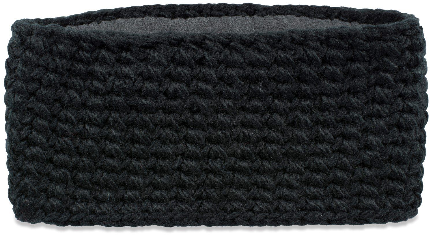 styleBREAKER Stirnband Breites Grob Gehäkeltes Stirnband Einfarbig (1-St)