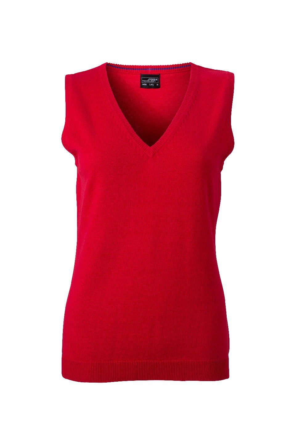 Pullunder JN 656 Damen V-Neck Pullunder