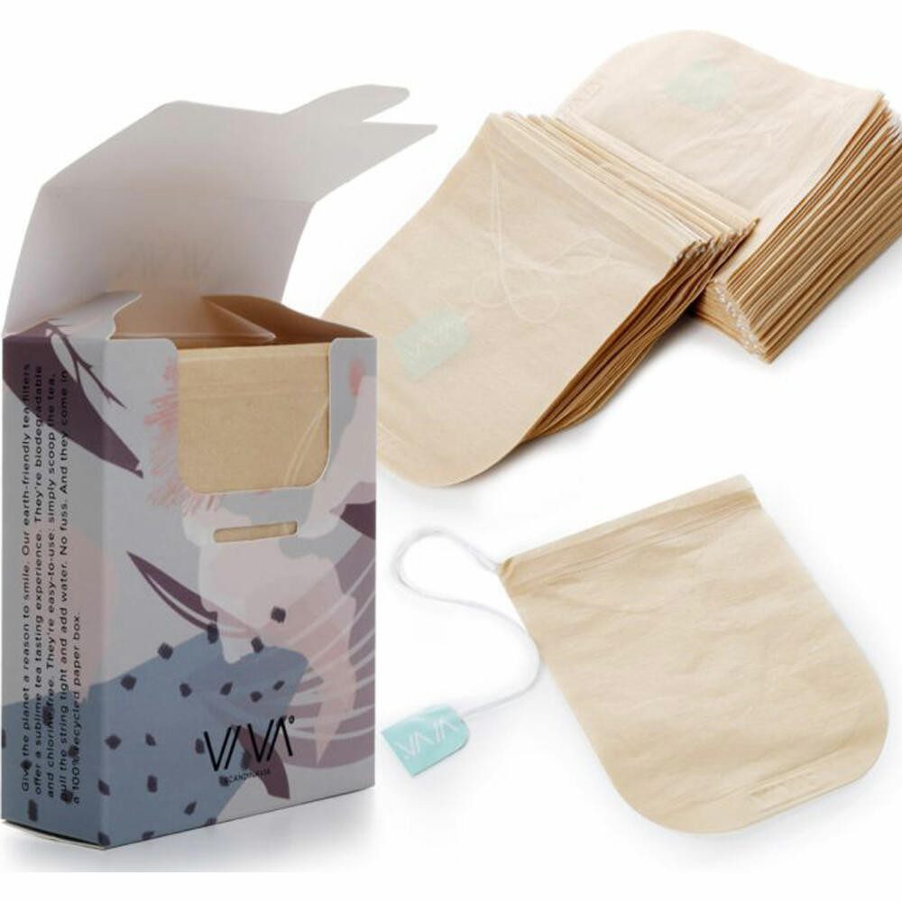 Viva Papierfilter Box, Inhalt 50 Stück, Фильтрыpapier, Zubehör für Tee