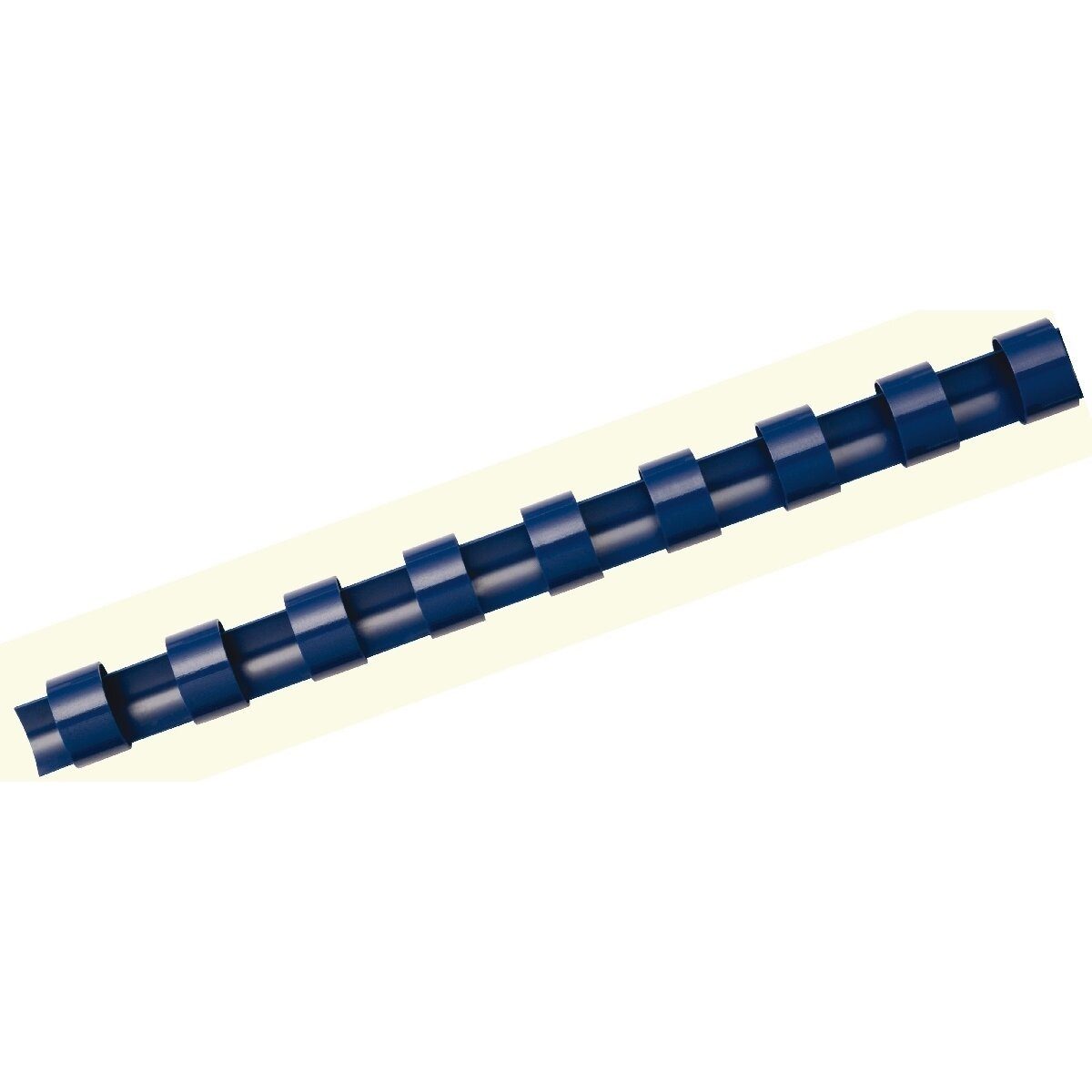FELLOWES Thermo-Bindemappe Plastikbinderücken A4 21 Ringe blau 12mm VE=100 Stück, (