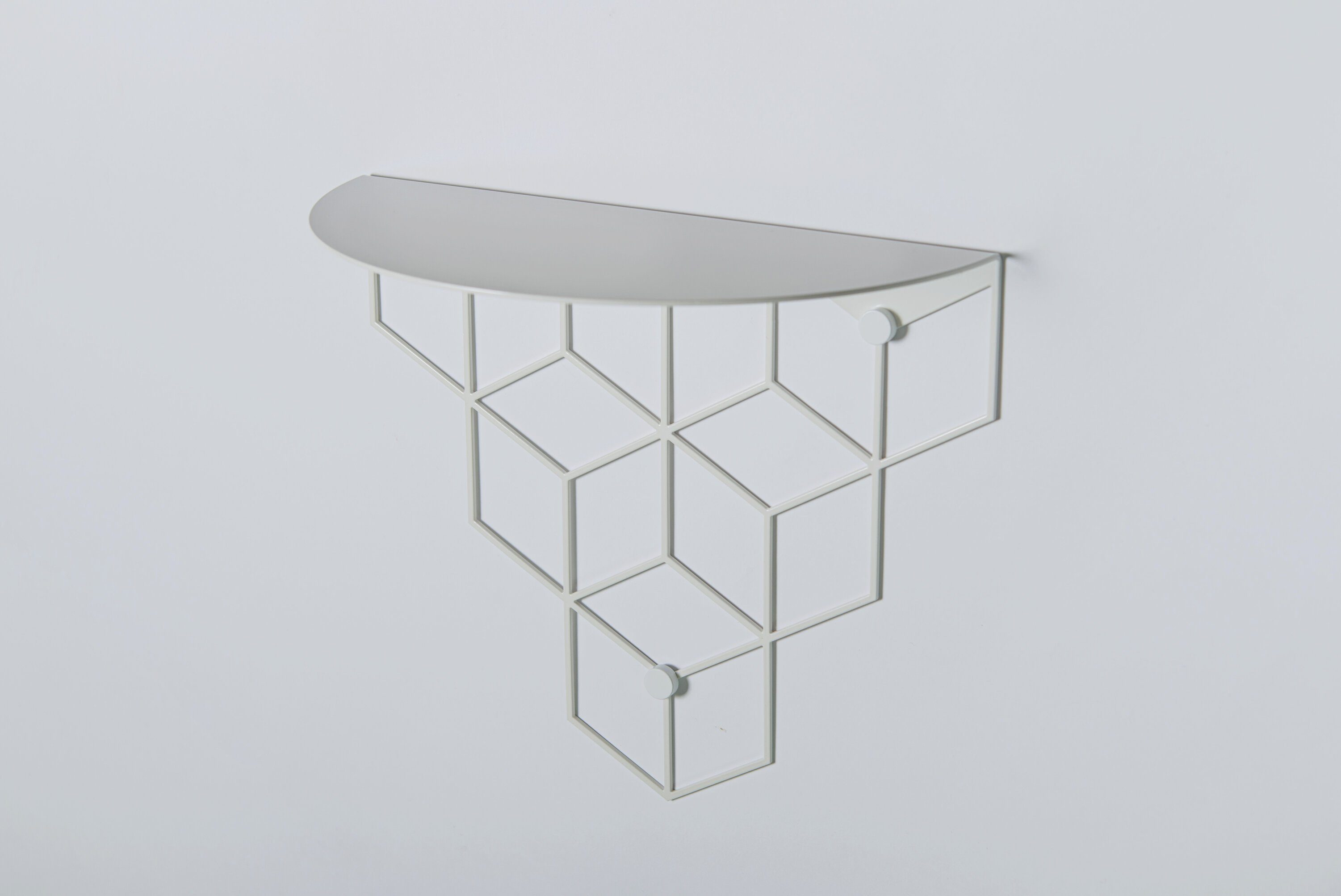 moebel-direkt-online Wandboard Stiga, Design-Konsole aus Eisen, pulverbeschichtet, 3 Farbvarianten, aus Metall