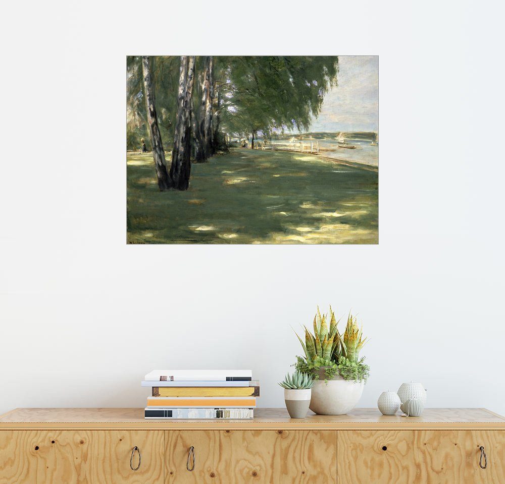 Posterlounge Wandbild Max Liebermann Garten Des Kunstlers