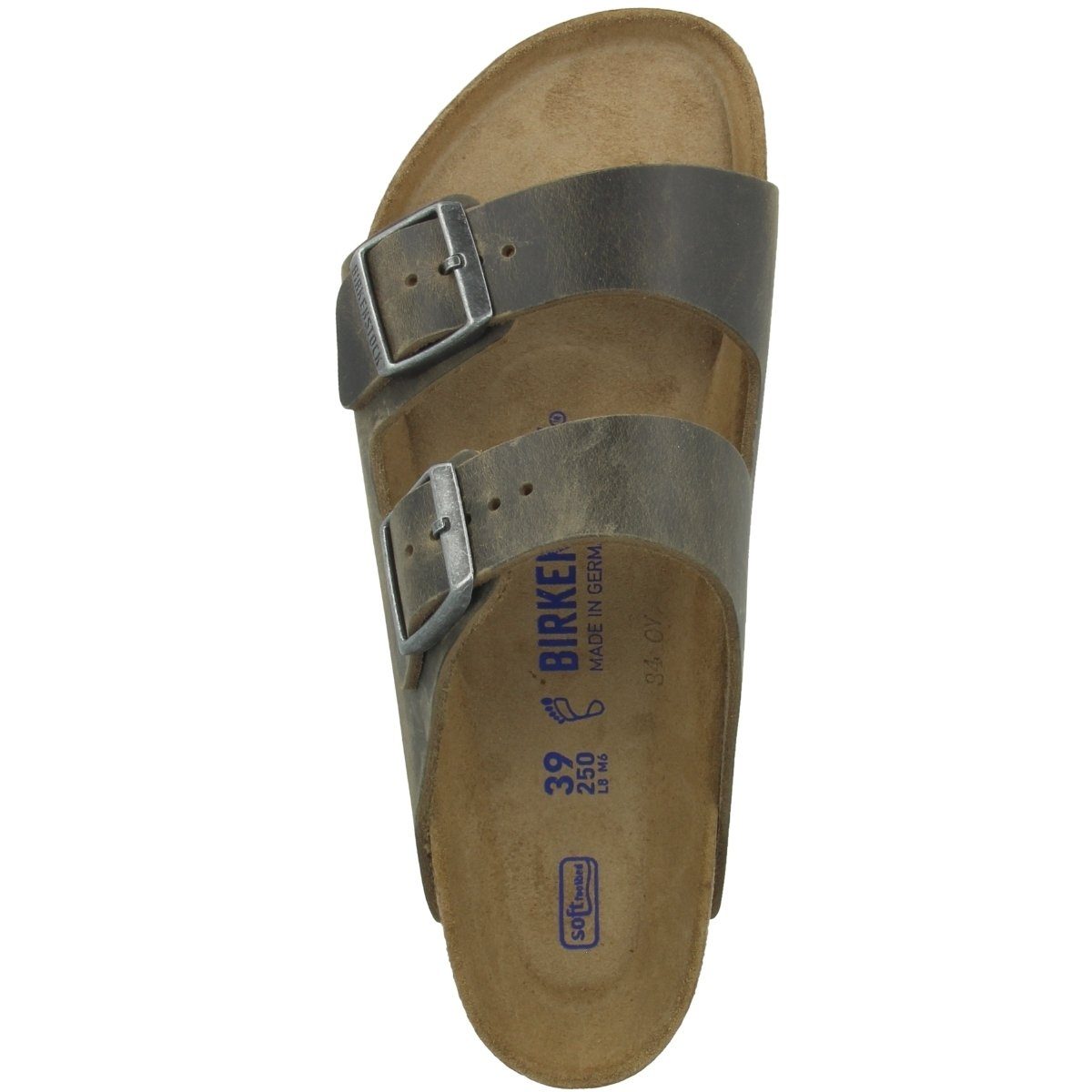 Birkenstock Arizona SFB Geöltes Nubukleder Weichbettung normal Sandale Sandaletten, Sommerschuhe, Badeschuhe, Riemchen, Schlappen